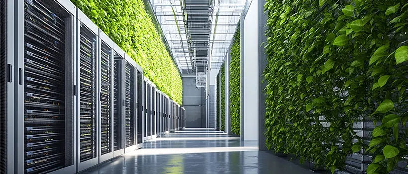 data center efficiency promoted by greener solutions